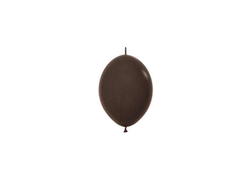 SempertexEurope-076-FashionSolid-Chocolate-Linkoloon6inch-LOL6076-LatexBalloon