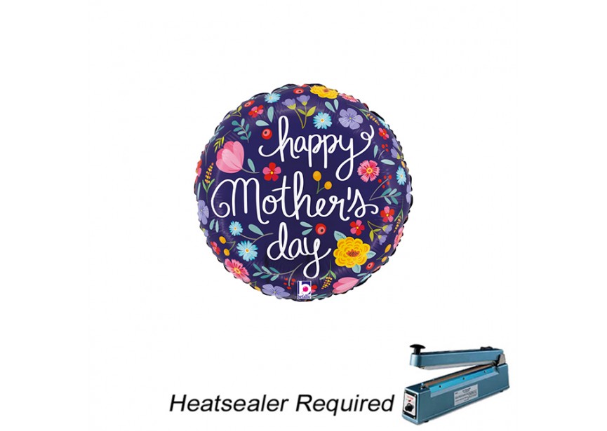 Sempertex-Folie-Betallic-Anagram-Flexmetal-Balloons-Shape-Happy Mothersday Folk Floral-minishape_heatsealer